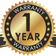 1 Year Warranty